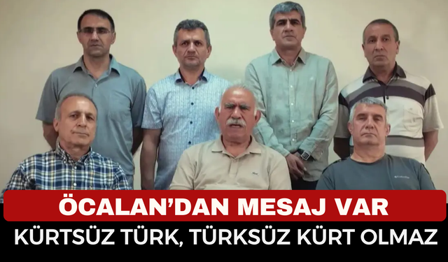 Öcalan’dan Yıldönümünde Kritik Mesaj: “Kürtsüz Türk, Türksüz Kürt Olmaz”
