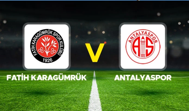 Karagümrük Evinde Kazanıyor: Antalyaspor Karşısında Önde