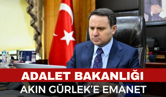 Son Dakika… Adalet Bakanı Değişti: Akın Gürlek, Yılmaz Tunç’un Yerine Atandı