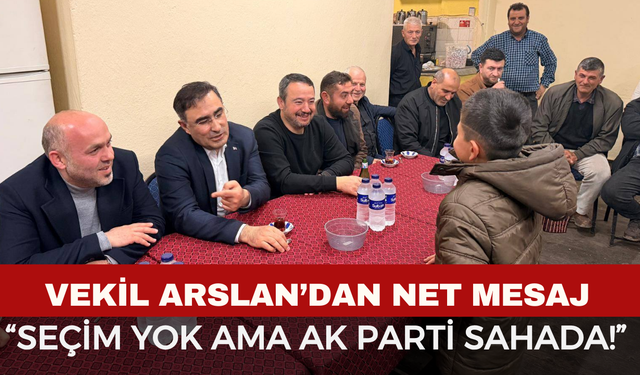 Milletvekili Hasan Arslan Sandıklı’da Konuştu: "Seçim yok ama AK Parti sahada!"