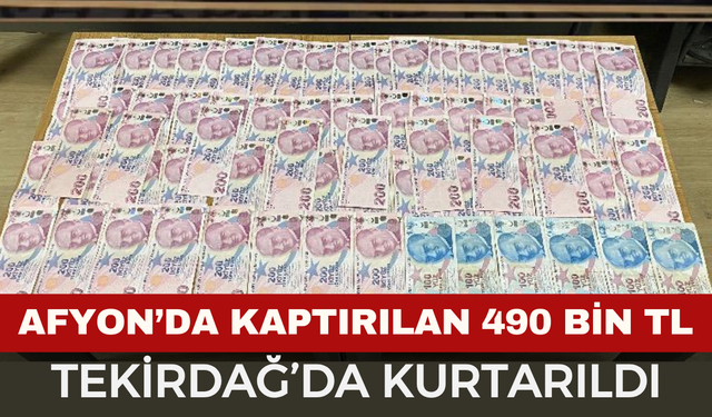 Afyon'dan Tekirdağ'a uzanan dolandırıcılık operasyonu!
