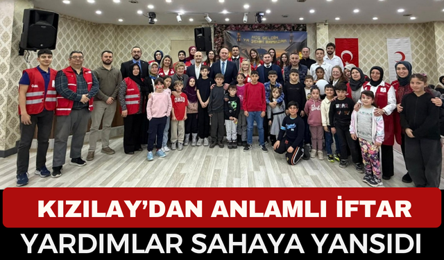 Afyonkarahisar’da Kızılay’dan Anlamlı İftar: Yardım Ve Dayanışma Sofrada Buluştu