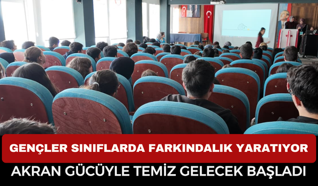 Afyon'da ‘Akran Gücüyle Temiz Gelecek’ Projesi başladı