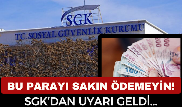 SGK’dan Milyonlara Acil Uyarısı: "Bu Parayı Sakın Ödemeyin!" Hastanelerin Ücret Talep Etme Hakkı Yok!