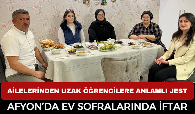 MHP’den Öğrencilere Aile Sıcaklığında İftar