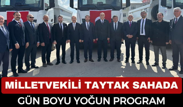 Afyon’da Yoğun Gün: Milletvekili Taytak’tan Peş Peşe Programlar