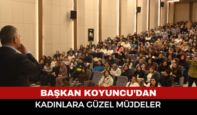 Afyon'da Başkan Koyuncu'dan güzel müjdeler