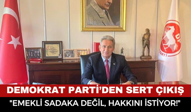 Afyonkarahisar’da Emekli Maaşı İsyanı! "Emekli Sadaka Değil, Hakkını İstiyor!"