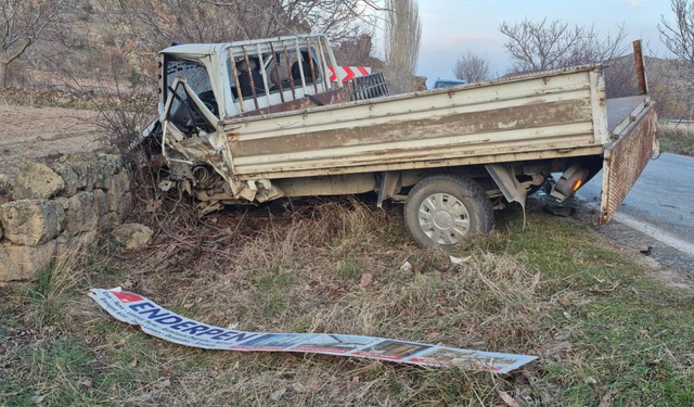 Afyon'da Feci Kaza: 1 Ölü, 1 Yaralı!