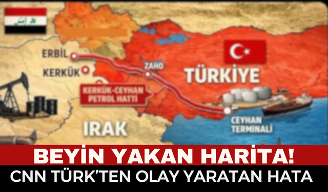 CNN Türk Türkiye haritası hatası nedir? Paylaşılan Türkiye Haritası Sosyal Medyayı Salladı: "Beyin Yakan Görüntü!"