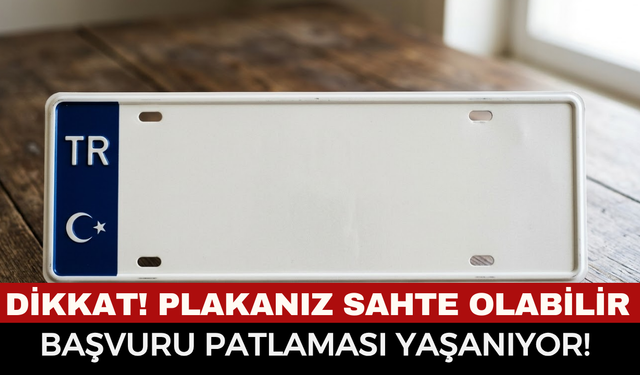 Araç Sahiplerinde "Sahte Plaka" Paniği! APP Plakadan Sonra Şimdi de Karekod Kabusu Başladı...
