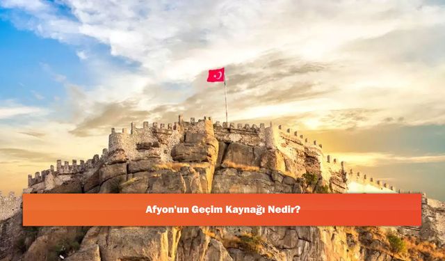 Afyon'un Geçim Kaynağı Nedir?