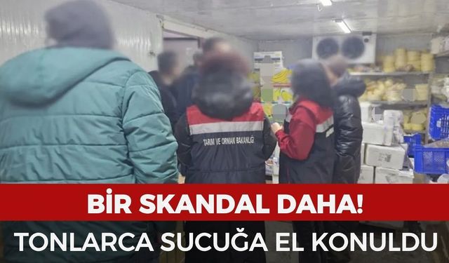 Bir skandal daha! Tonlarca sucuğa el konuldu