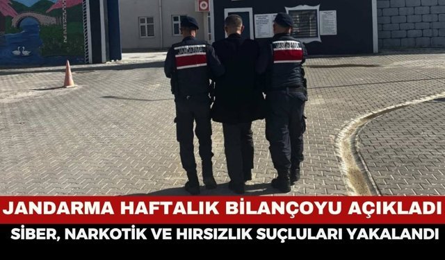 Afyonkarahisar İl Jandarma Komutanlığı Haftalık Bilançoyu Açıkladı: 45 Gözaltı