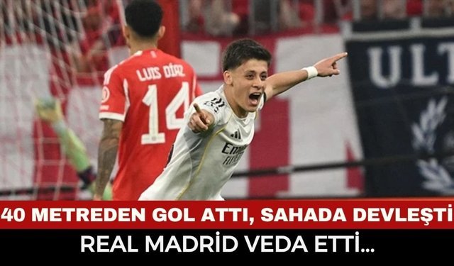 Real Madrid Veda Etti, Arda Güler Tarih Yazdı! Şampiyonlar Ligi'nde Roberto Carlos ve Ronaldo'nun Yanına İsmini Yazdırdı