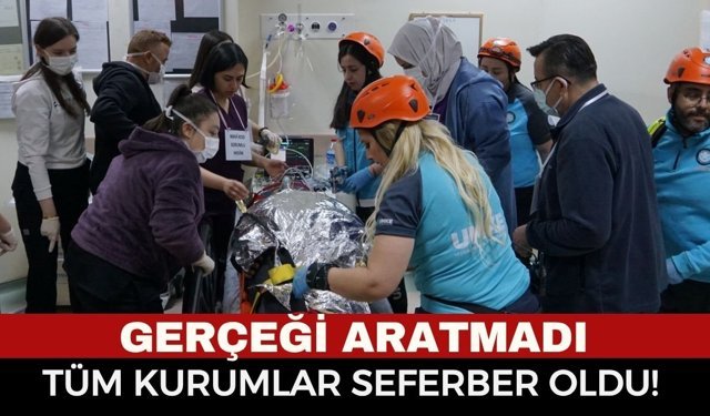 Şuhut Devlet Hastanesi’nde Büyük Tahliye Gerçeği Aratmadı! HAP Tatbikatı Başarıyla Tamamlandı