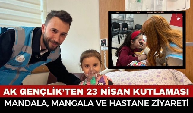 AK Parti Afyon Gençlik Kolları 23 Nisan'da Çocuklarla Bir Araya Geldi!