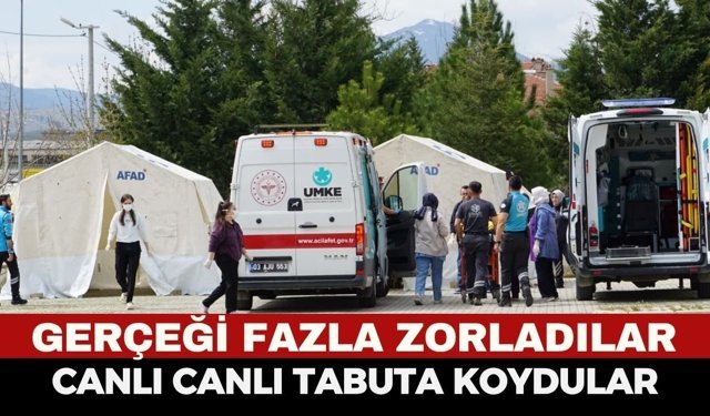 Afyonkarahisar’da Akılalmaz Tatbikat! Canlı Canlı Tabuta Koydular: Görenler Gözlerine İnanamadı