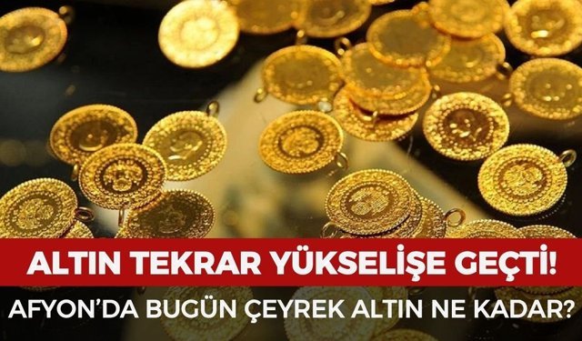 Afyon’da bugün çeyrek altın ne kadar? 22 Nisan 2026 güncel altın fiyatları