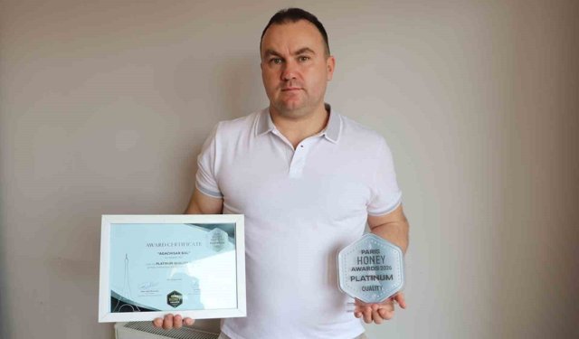 Komşunun balı dünyada zirveye çıktı: Paris’ten altın değerinde ödül