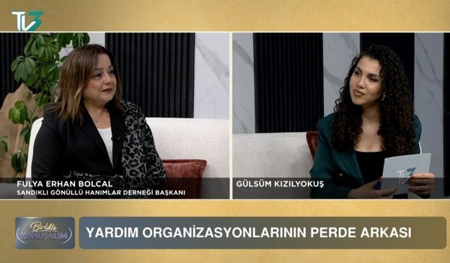 Sandıklı Gönüllü Kadınlar Derneği projeleri TV3’te gündeme geldi