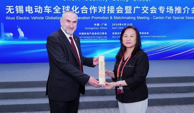 Afyonlu İş İnsanı İhsan Beşer’den Kanton Fuarı’nda Gövde Gösterisi! Türkiye’nin Lojistik Gücünü Anlattı