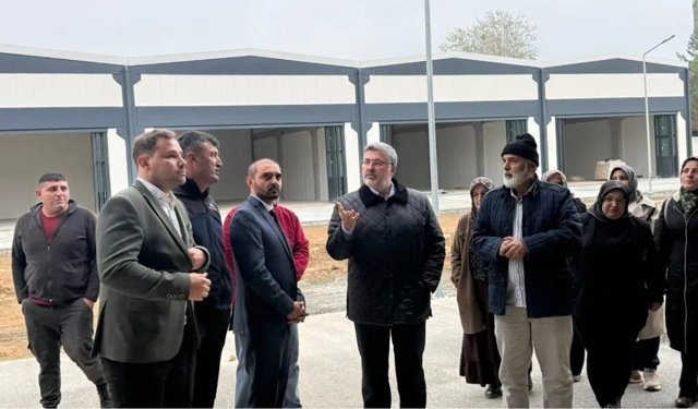 Milletvekili Özkaya Başmakçı'daki yatırımları yerinde inceledi