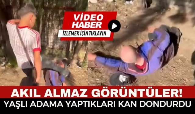 Önce Alay Ettiler, Sonra Tekmelediler! İzmir'de Kan Donduran Görüntüler...