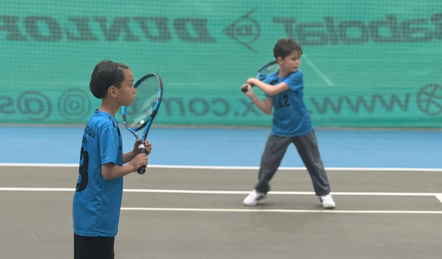 Afyonkarahisar'da tenis şöleni: Okul Sporları Küçükler-Minikler Grup Müsabakaları başladı