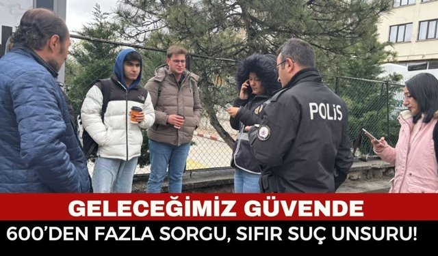 Afyon Emniyeti’nden 180 Personelle Dev Okul Denetimi!