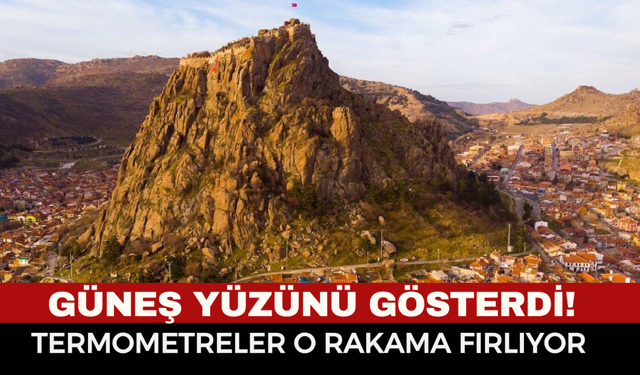 Afyonkarahisar’da Güneş Yüzünü Gösterdi! Termometreler O Rakama Fırlıyor: Sakın Aldanmayın!