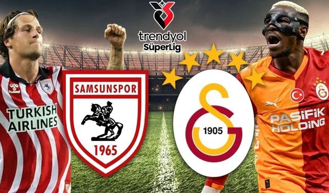 GALATASARAY SAMSUNSPOR MAÇ ÖZETİ İZLE: Samsunspor Galatasaray maçı kaç kaç bitti, golleri kim attı?