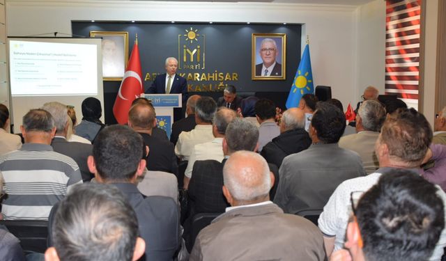 Ali Topçu’dan Afyonkarahisar’da Seçim Resti: En Erken Sahaya İnen Partiyiz!