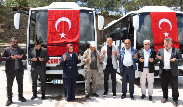 İscehisar Belediyesi Toplu Taşıma Filosuna 2 Yeni Otobüs Kattı