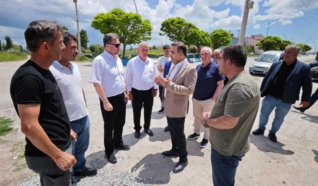 Milletvekili Arslan Döğer'deki yatırımları yerinde inceledi