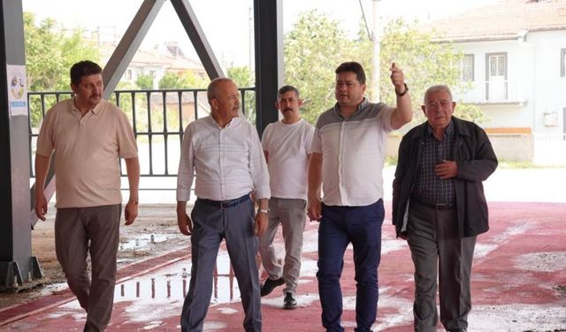 Milletvekili Taytak Bolvadin’de yatırımları mercek altına aldı