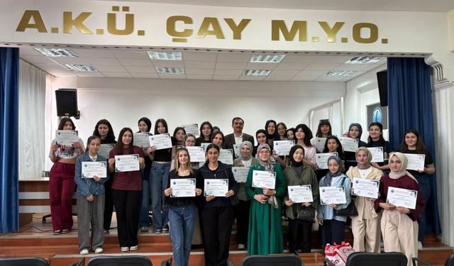 AKÜSEM bir ayda dört farklı eğitim programını başarıyla gerçekleştirdi