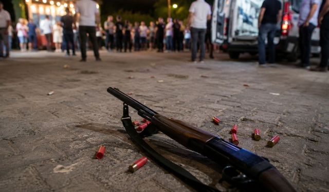 Maganda Kurşunu Tehlikesi Bir Kez Daha Gündemde! Havaya Ateş Açtı, Ortalık Karıştı! Düğünde 11 Yaralı