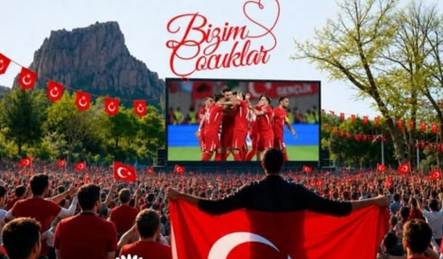 Afyonkarahisar’da milli maç coşkusu nerede yaşanacak? Zafer Meydanı’nda dev ekran kurulacak