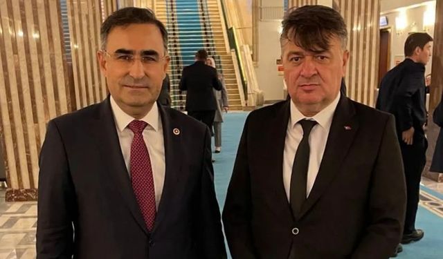 Milletvekili Arslan, Başkan Karataş'ı TBMM'de ağırladı: Afyon şoför esnafının talepleri masaya yatırıldı