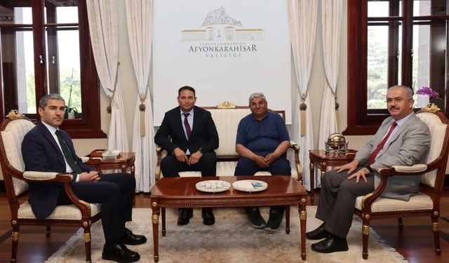 Vali Aktaş, şehit aileleri ve gazileri makamında ağırladı