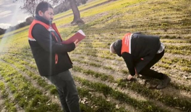 Afyonkarahisar'da tarım arazileri için denetimler aralıksız devam ediyor