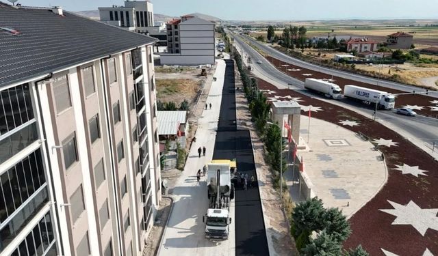 Emirdağ Devlet Hastanesi ulaşımında asfalt çalışmaları hız kazandı