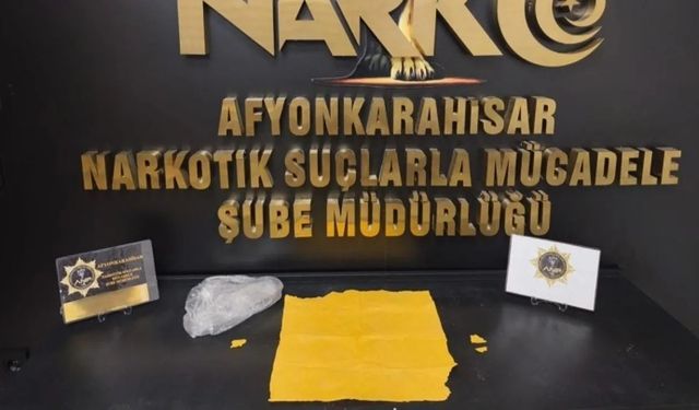 Afyonkarahisar'da uyuşturucuya geçit yok: 3 kişi tutuklandı!