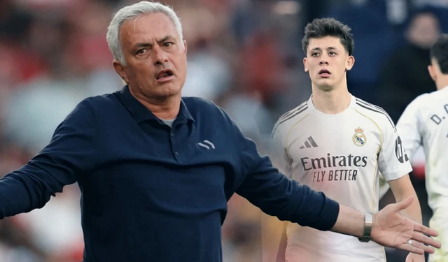 Real Madrid'de Arda Güler depremi! Mourinho'dan Arda Güler'i üzecek karar
