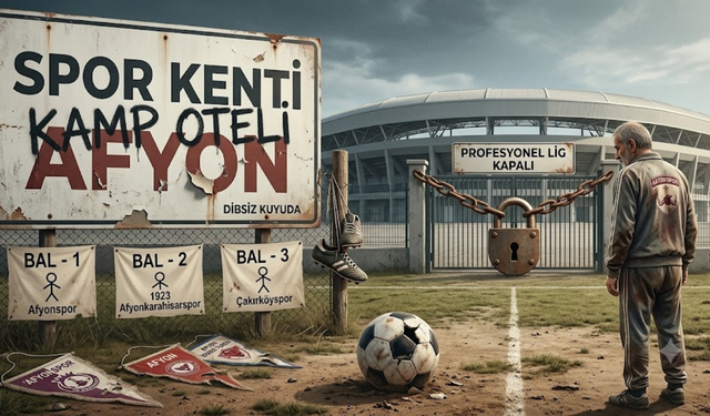 Afyon Futbolu Dibsiz Kuyuda Spor Kenti mi, Yoksa Kamp Oteli mi?