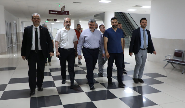 Milletvekili Ali Özkaya’dan AFSÜ Hastanesi’ne Ziyaret: Yürütülen Çalışmalar Değerlendirildi