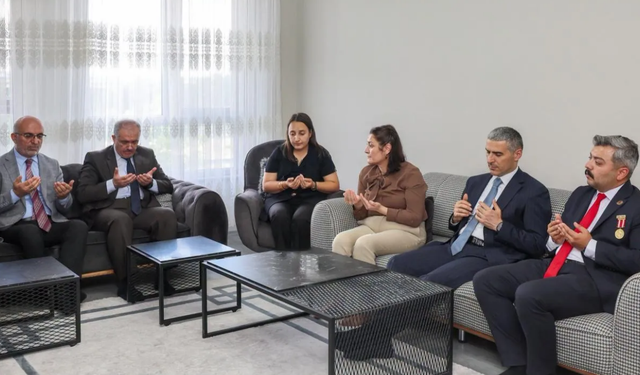 Vali Aktaş’tan 15 Temmuz gazisi Mehmet Özdemir’e vefa ziyareti