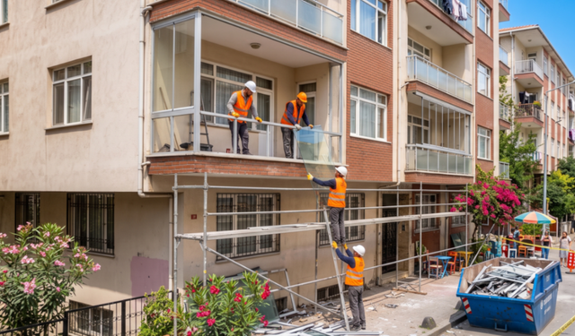 Evine cam balkon yaptıranların dikkatine! Cam balkonlar tek tek sökülecek