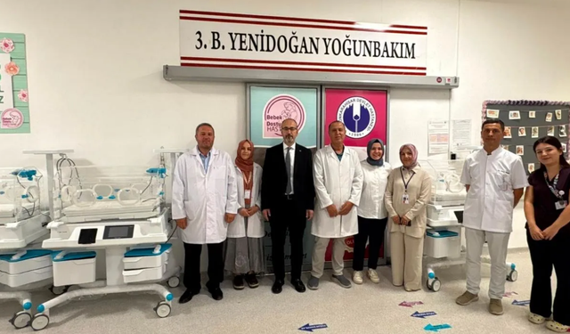Müdür Öztürk, Devlet Hastanesi'ndeki yeni cihazları inceledi